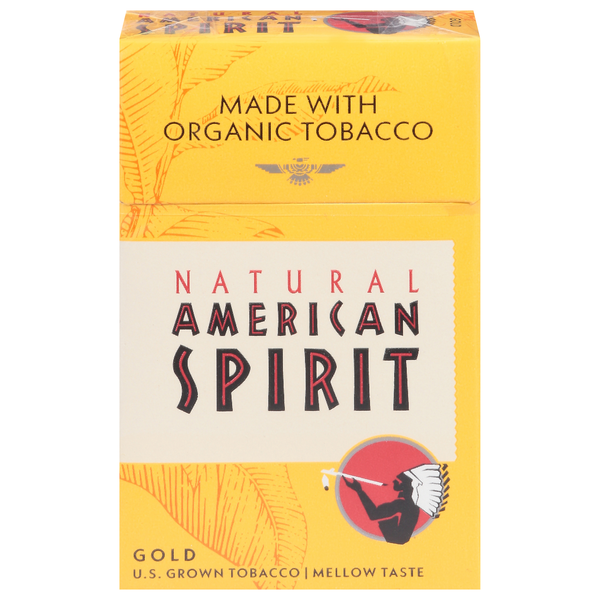 Natural American Spirit Box Mellow Gold