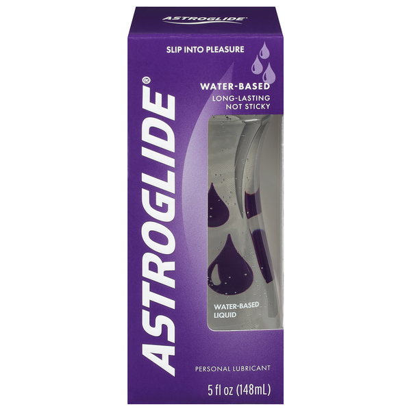 astroglide all natural personal lubricant & moisturizer Natural Water-Based Lube for Natural Comfort