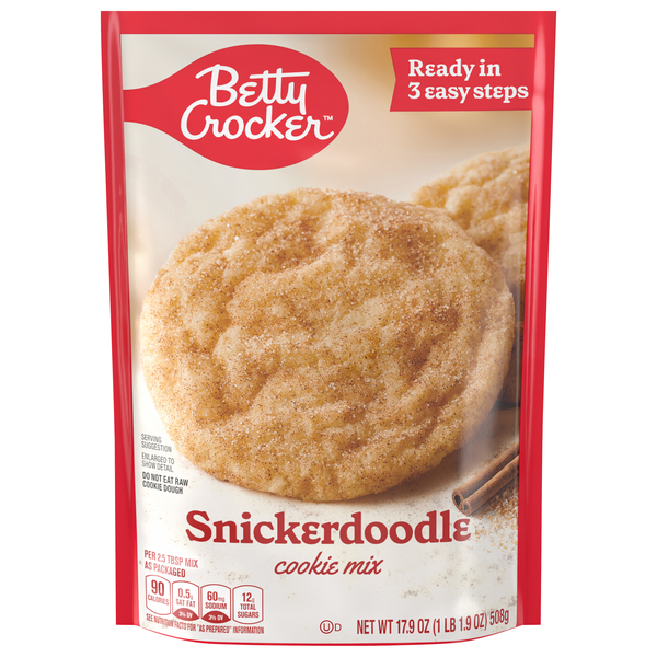 Betty Crocker Snickerdoodle Cookie Mix | Hy-Vee Aisles Online