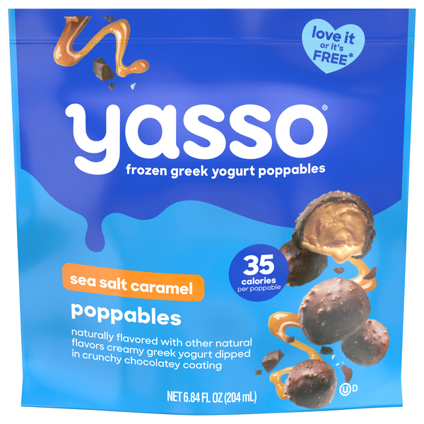 Yasso Poppables, Greek Yogurt, Sea Salt Caramel, Bonus | Hy-Vee