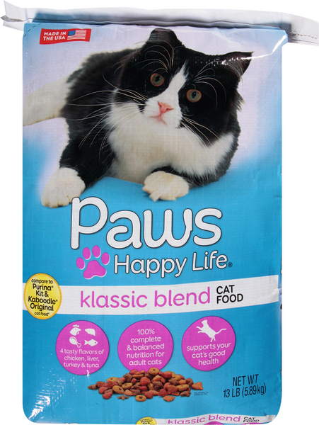 Paws Happy Life Klassic Blend Dry Cat Food Hy Vee Aisles Online