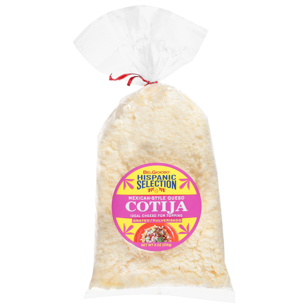 BelGioioso Hispanic Selection Mexican-Style Queso Cotija Grated Cheese ...
