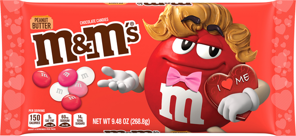 NEW* M&M'S Peanut Chocolate Candies, Valentines Day Candy