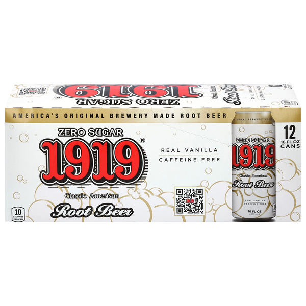 1919 Zero Sugar Root Beer 12Pk | Hy-Vee Aisles Online Grocery Shopping