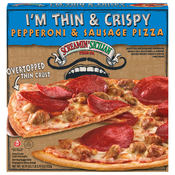 Screamin' Sicilian I'm Single Holy Pepperoni Pizza - Shop Pizza at
