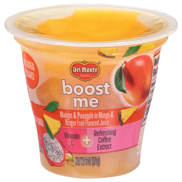 Del Monte BoostMe Man Pine Dragon Fruit Fruit Cup | Hy-Vee Aisles