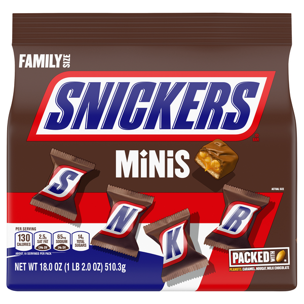Snickers Minis, Party Size  Hy-Vee Aisles Online Grocery Shopping