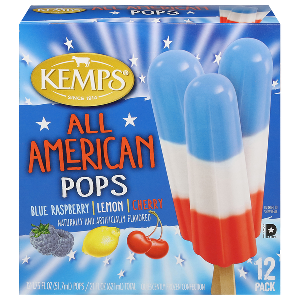 Kemps All American Pops, 12-1.75 fl oz | Hy-Vee Aisles Online