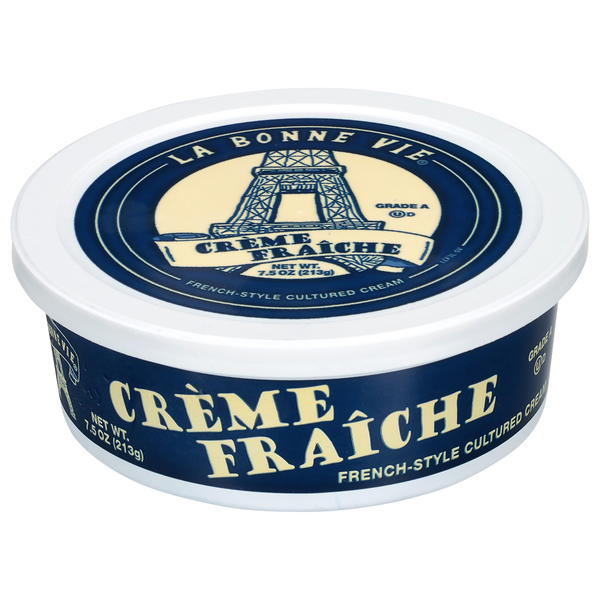 La Bonne Vie French-Style Cultured Creme Fraiche 7.5 oz | Hy-Vee