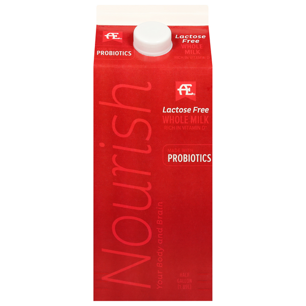 乳液・ミルク wamiles AQUA DI VITA EXTRA MILK AE Nourish Lactose Free Whole Milk with Probiotics | Hy-Vee Aisles