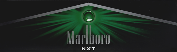 Marlboro Cigarettes, NXT, Regular to Menthol, Flip-Top Box