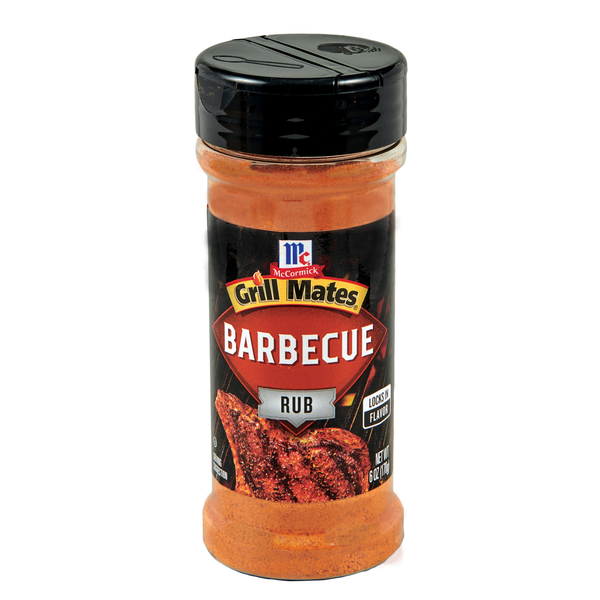 McCormick Grill Mates Barbecue Rub, 6 oz Mixed Spices & Seasonings 