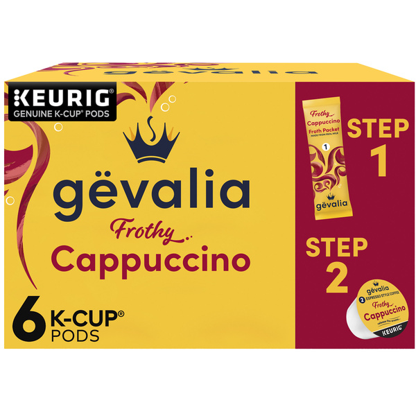 ⭐︎QUEI (クエイ) ファンデーション　17g 2本⭐︎ Gevalia Cappuccino Espresso Coffee K-Cup 6Ct Pods & Froth Packets