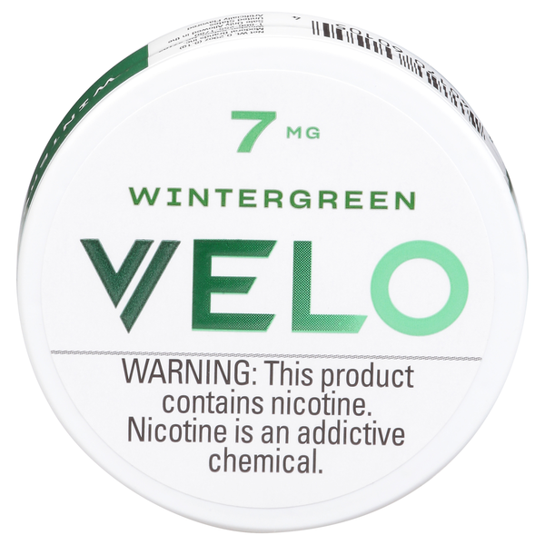 Velo Max Nicotine Pouches, Wintergreen, 07 Mg | Hy-Vee Aisles