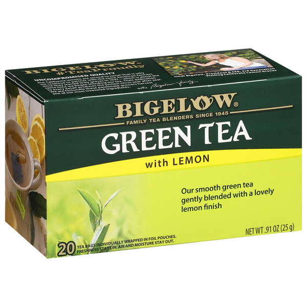Bigelow Green Tea with Lemon | Hy-Vee Aisles Online Grocery Shopping