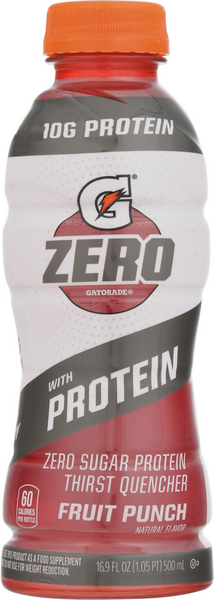 Gatorade Zero Fruit Punch with Protein