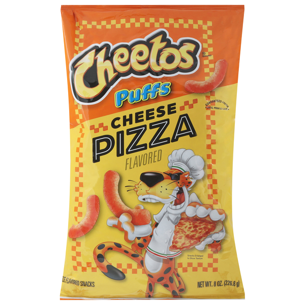 Cheetos Cheese Flavored Snacks, Cheese Pizza Flavored, Puffs | Hy