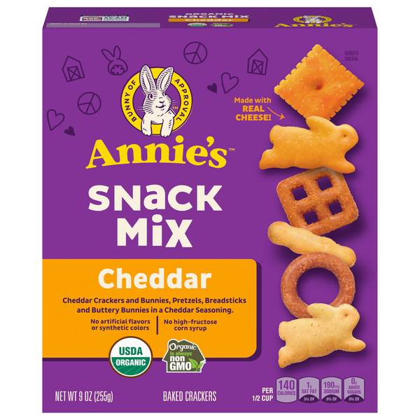 Annieページ Annie's Organic Cheddar Snack Mix | Hy-Vee Aisles Online Grocery