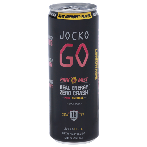 Pink Jocko Jocko Go Pink Mist Pink Lemonade 12 fl oz | Hy-Vee Aisles Online ...