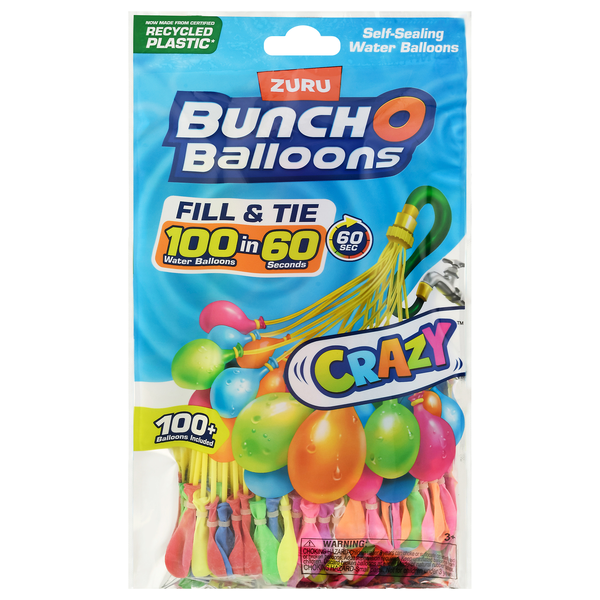 Bunch O Balloons-Rapid Fill-Recycle Crazy | Hy-Vee Aisles Online