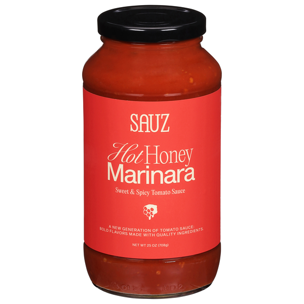 Sauz Hot Honey Marinara Sauce | Hy-Vee Aisles Online Grocery Shopping
