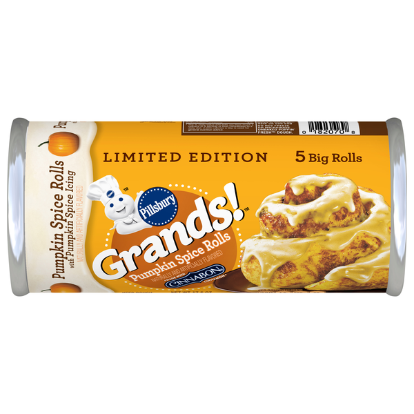 Pillsbury Grands! Pumpkin Spice Rolls & Icing 5Ct | Hy-Vee Aisles