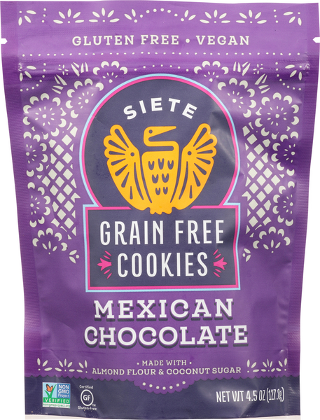 Siete Cookies, Grain Free, Mexican Chocolate