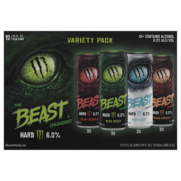 Can xHohenmea TJ Beast 同梱値引き The Beast Unleashed Variety Pack 12 Pack 12 oz Can | Hy-Vee Aisles