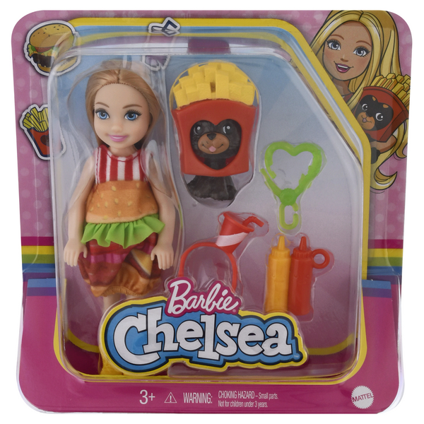 barbie club chelsea dress-up doll Wholesale Barbie Burger Dress Up Chelsea Doll