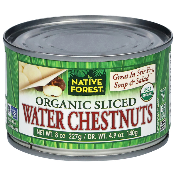 Native Forest Organic Sliced Water Chestnuts 8 oz | Hy-Vee Aisles