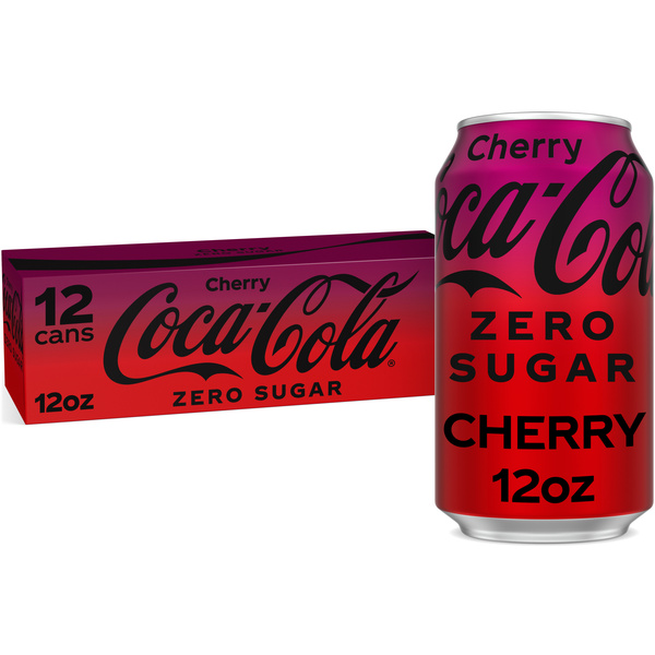 Coca-Cola Cherry Zero Sugar 12 Pack | Hy-Vee Aisles Online Grocery