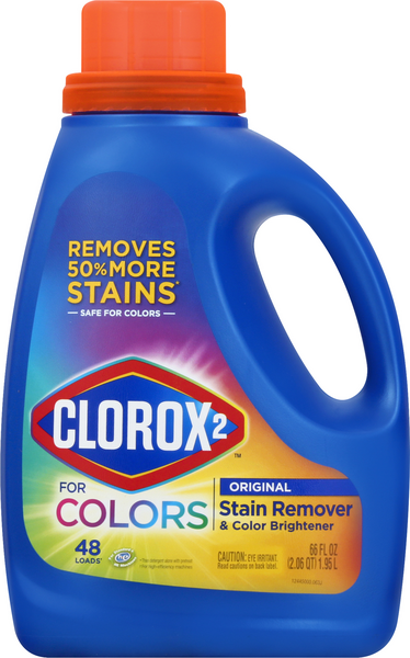 Clorox 2 Laundry Additive, Original Scent, for Colors - 66 fl oz
