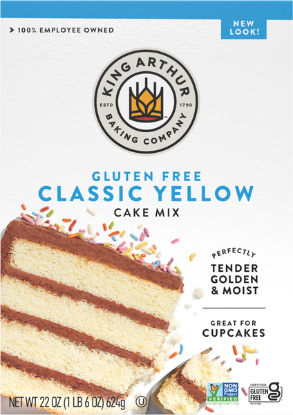 King arthur yellow 2024 cake gluten free