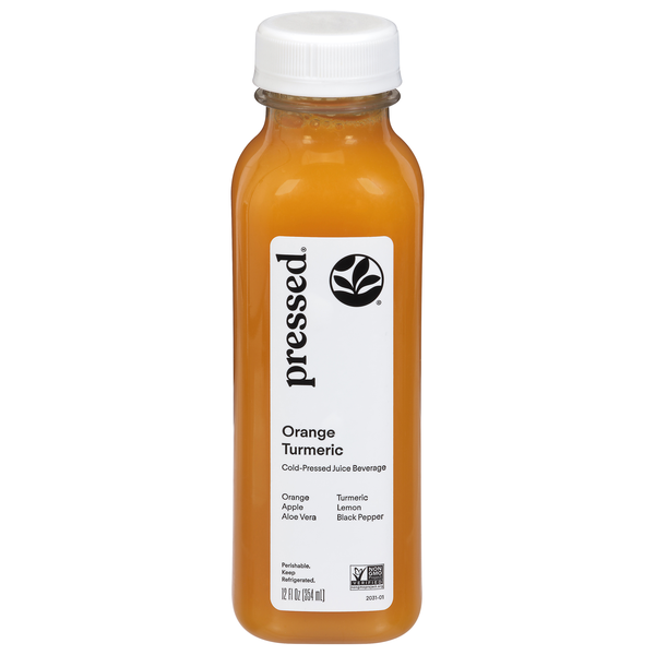 Pressed Juicery Juice, Orange Turmeric, Cold Pressed | Hy-Vee