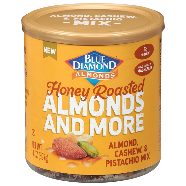Blue Diamond Honey Roasted Almonds And More | Hy-Vee Aisles Online ...