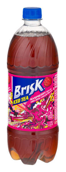 Brsik Raspberry Tea Brisk Raspberry Iced Tea | Hy-Vee Aisles Online Grocery Shopping