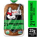 Dave's Killer Bread 21 Whole Grains and Seeds, Whole Grain Organic Bread