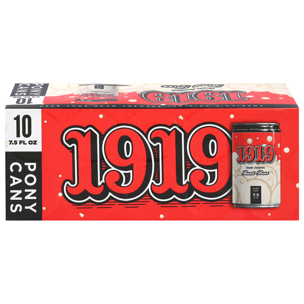 1919 Classic American Root Beer Mini Cans, 10 Pack | Hy-Vee Aisles