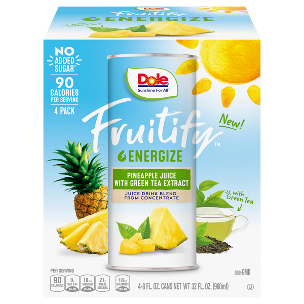 Dole Frozen Pineapple Juice - Shop Juice & Smoothies at H-E-B