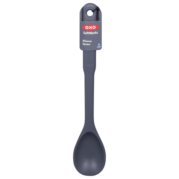 OXO Softworks Silicone Slotted Cooking Spoon - Thumbnail 3