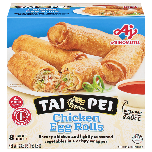 Tai Pei Vegetable Egg Rolls 24 oz