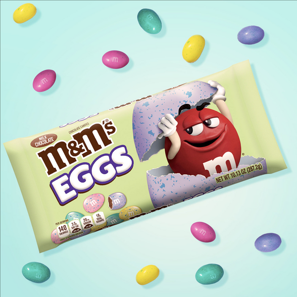M&M's Chocolate Candies Easter Egg Hunt Fun Size Variety Mix 30.14 Ounce Bag, Non Chocolate Candy