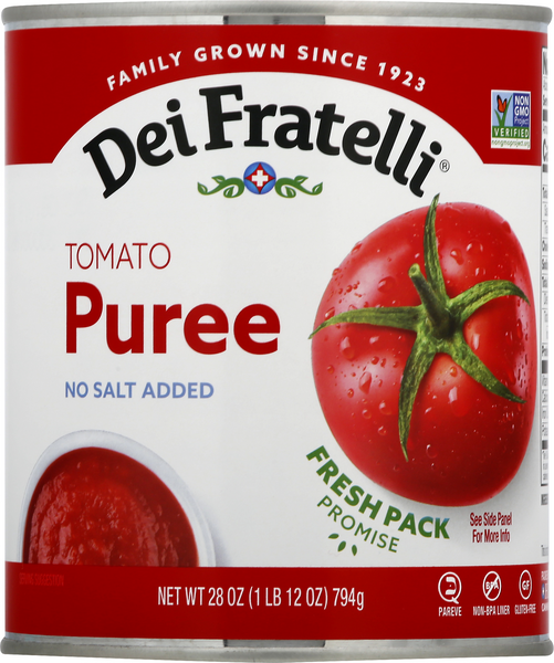 Dei Fratelli No Salt Added Tomato Puree | Hy-Vee Aisles Online
