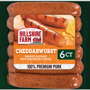 Hillshire Farm Cheddar Wurst Smoked Sausage with Wisconsin Cheese 6Ct