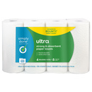 Simply Done Ultra Strong & Absorbent Double Roll Paper Towels, Simple Size Select
