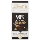Lindt Excellence 90% Cocoa Supreme Dark Chocolate Bar
