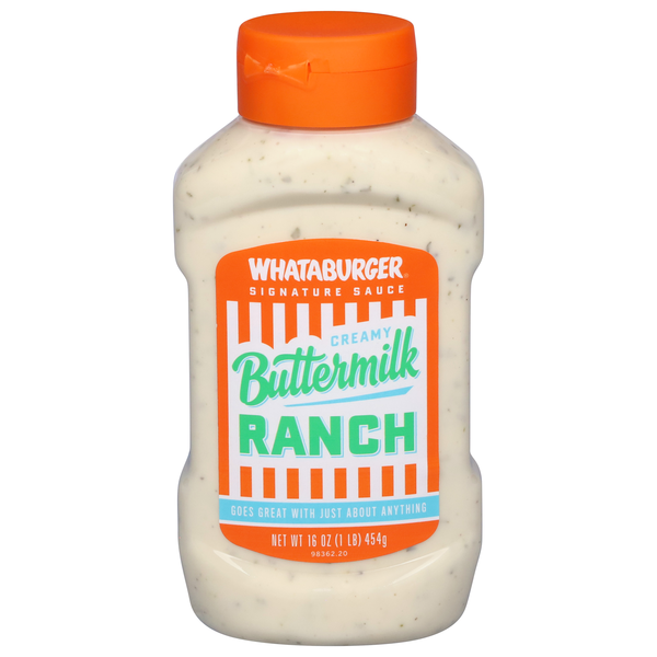 Whataburger Signature Sauce, Creamy Buttermilk Ranch | Hy-Vee Aisles ...