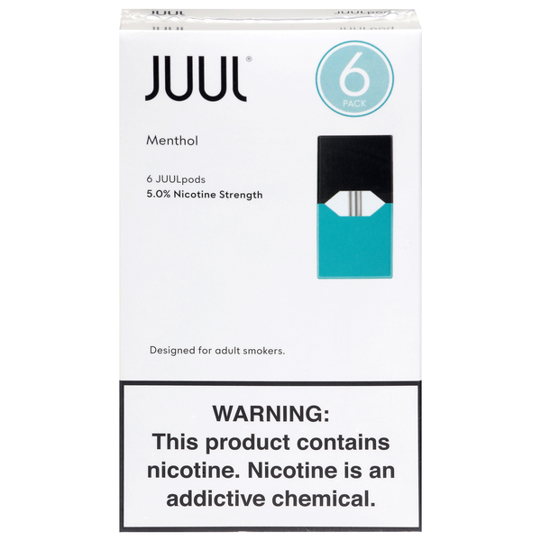 How Much Are Juul Pods At Sheetz Juul 5.0% Nicotine Strength Menthol Pods 6  Each