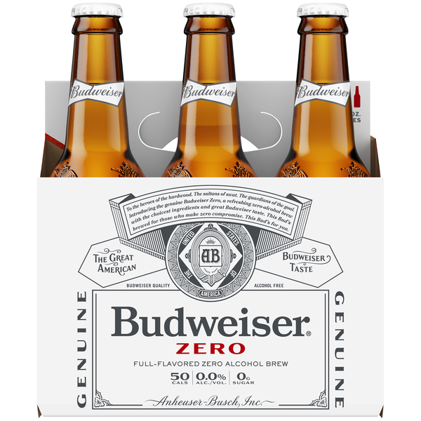 Budweiser Zero Non-Alcoholic Beer 6Pk | Hy-Vee Aisles Online Budweiser Zero Non-Alcoholic Beer 6Pk | Hy-Vee Aisles Online