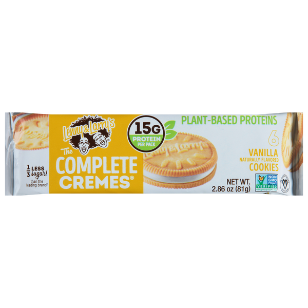 Lenny & Larry's Complete Cremes Sandwich Cookies, Plant-Based